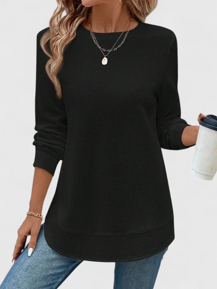 Amálie | Elegantní top s bočním rozparkem