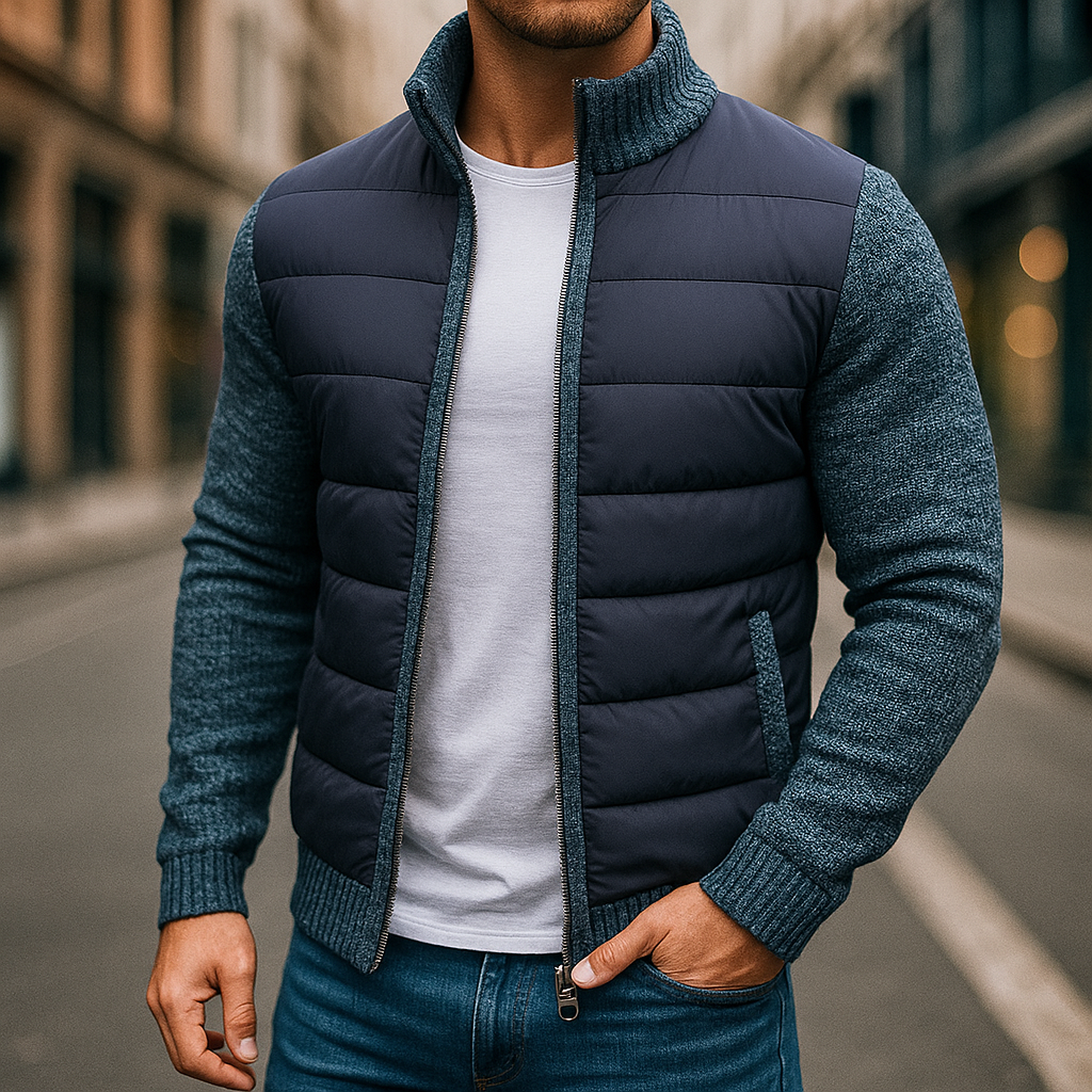 Hugo | Hybridní bunda s prošíváním
