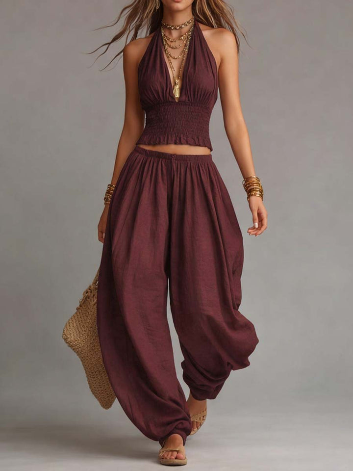 Renata | Měkká dvoudílná souprava v boho stylu