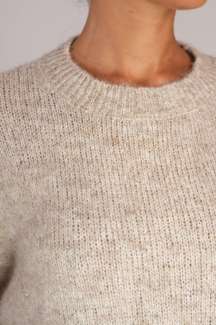 Simona – dámský svetr s jemnými flitry, fotografie 11