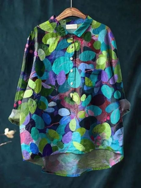 Hana | Květovaná halenka ve francouzském vintage stylu