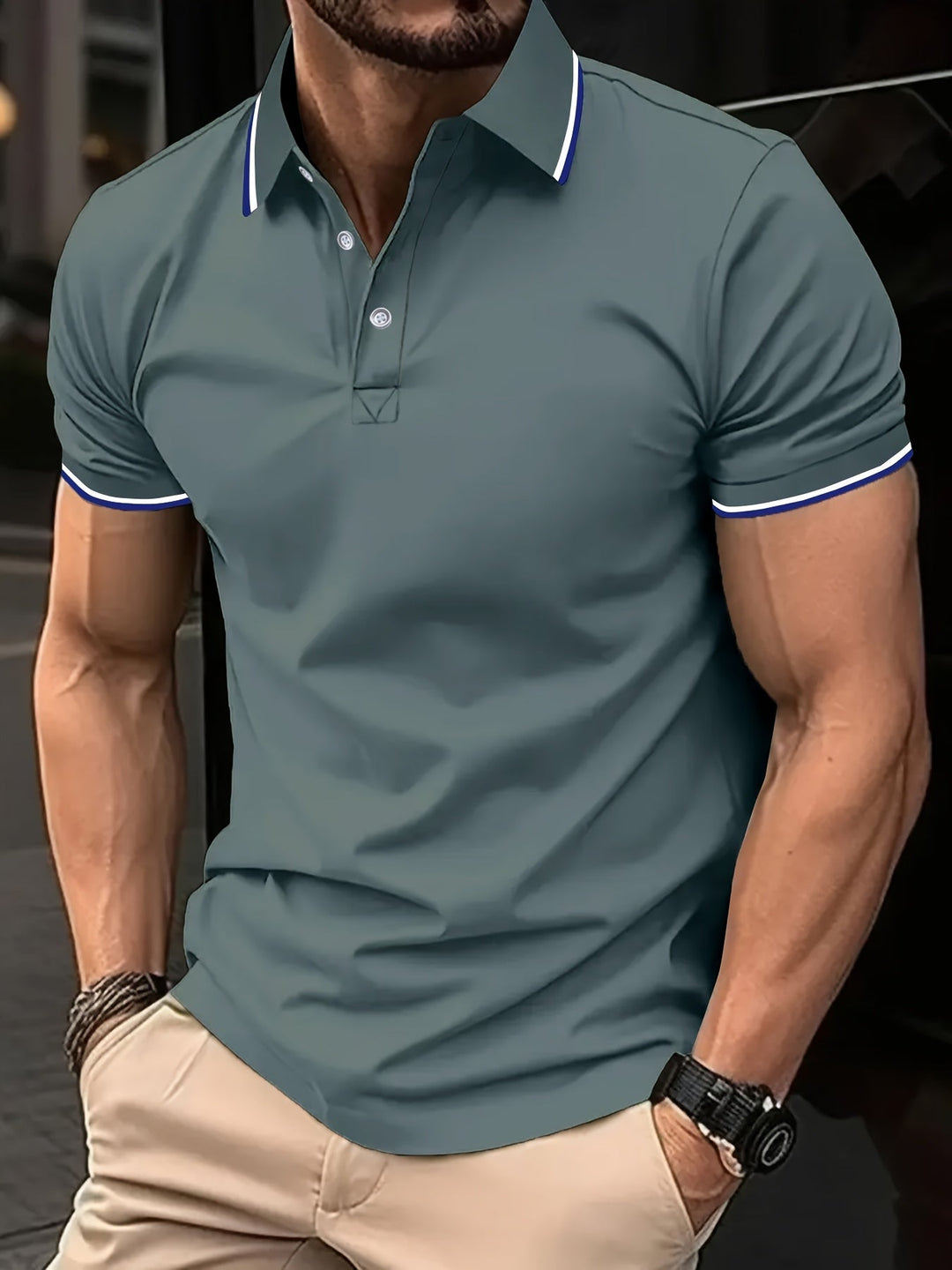 Adam | Klasická pánská polokošile