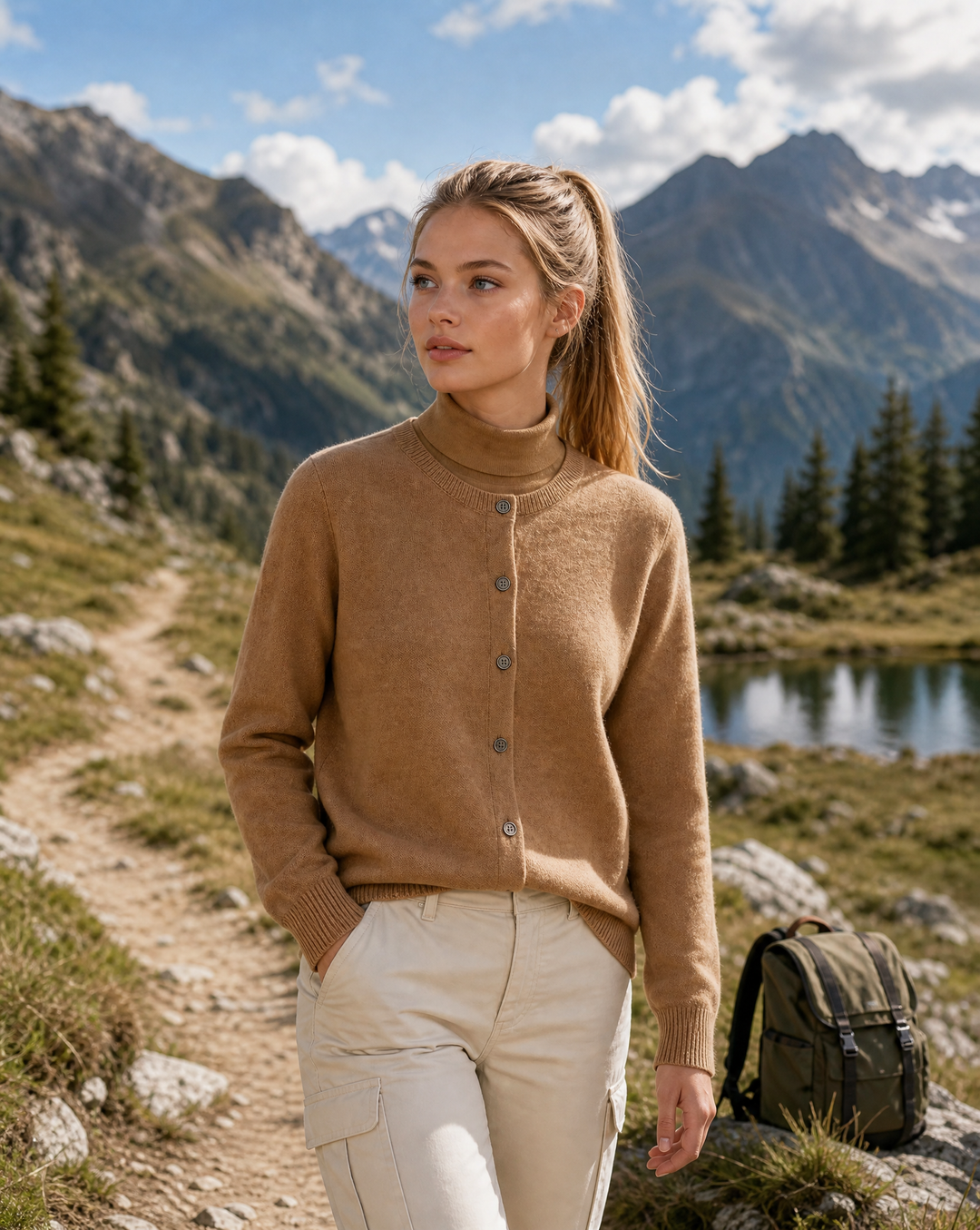 Ilona | Měkký kardigan na knoflíky