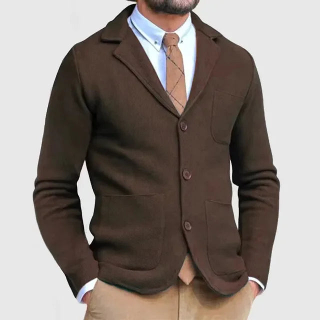 Ctibor | Pánské volnočasové sako slim fit s kapsami