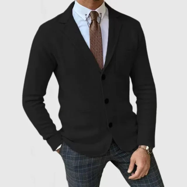 Ctibor | Pánské volnočasové sako slim fit s kapsami