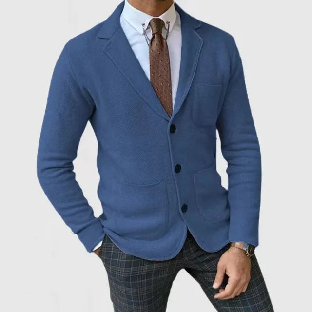 Ctibor | Pánské volnočasové sako slim fit s kapsami