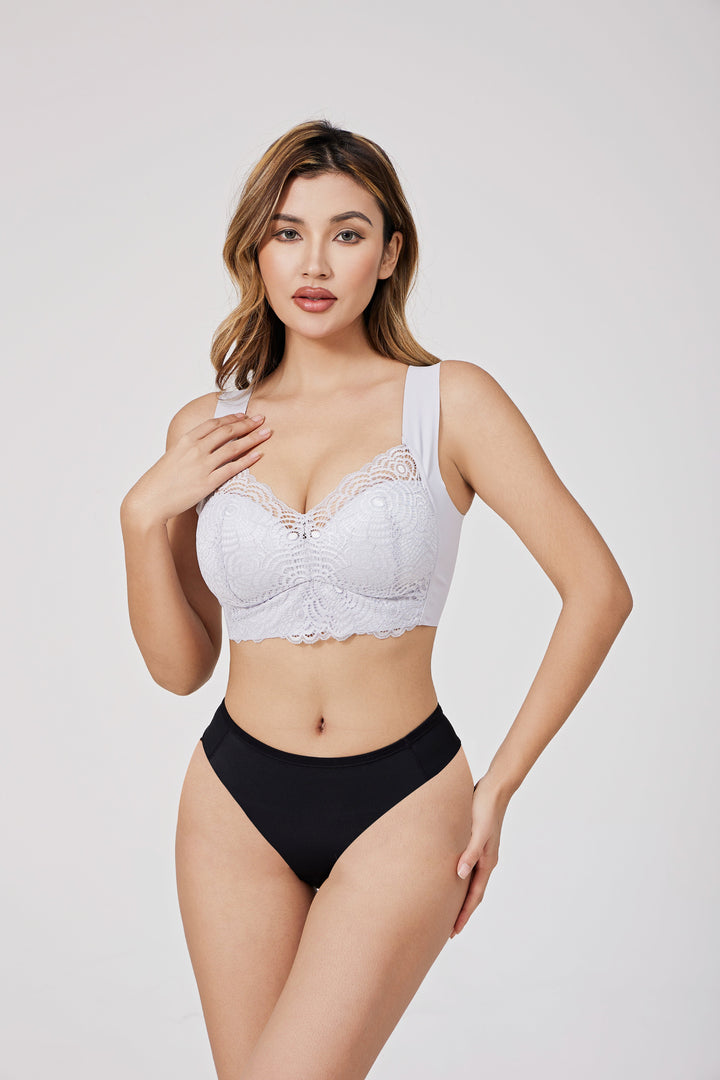 Alena – dámská krajková podprsenka bez kostic, fotografie 7