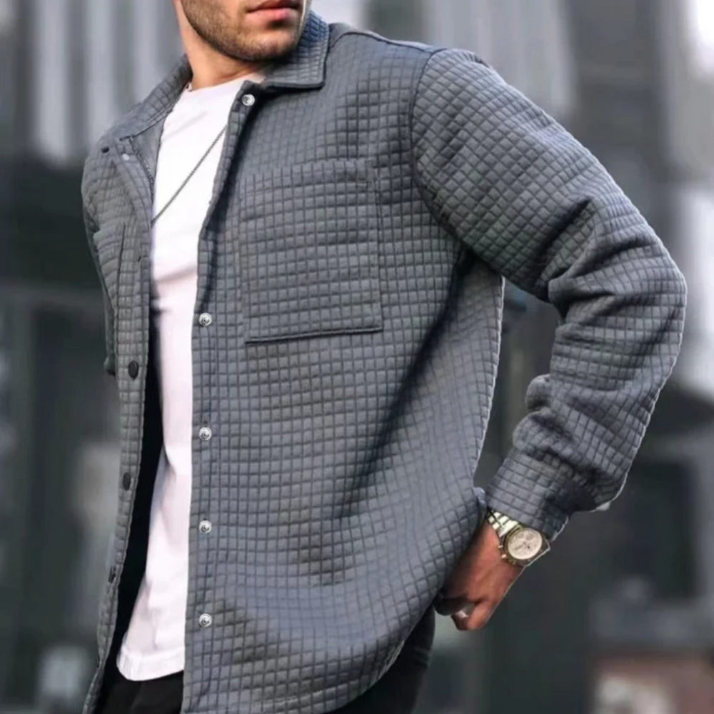 Viktor | Elegantní prošívaná volnočasová bunda