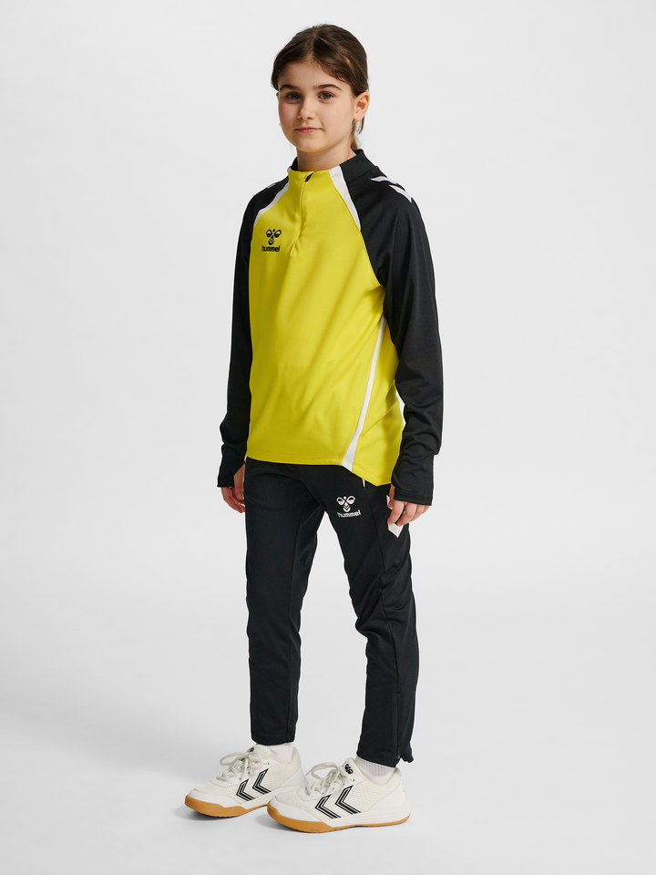 Jindřich – dětský sportovní vršek s krátkým zipem – Černá – fotografie 4