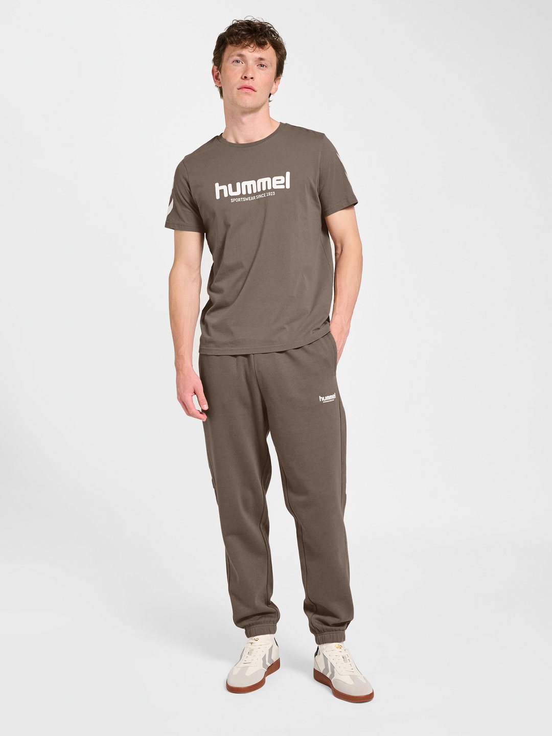 Ctirad – unisex tepláky – Tmavě hnědá – fotografie 3