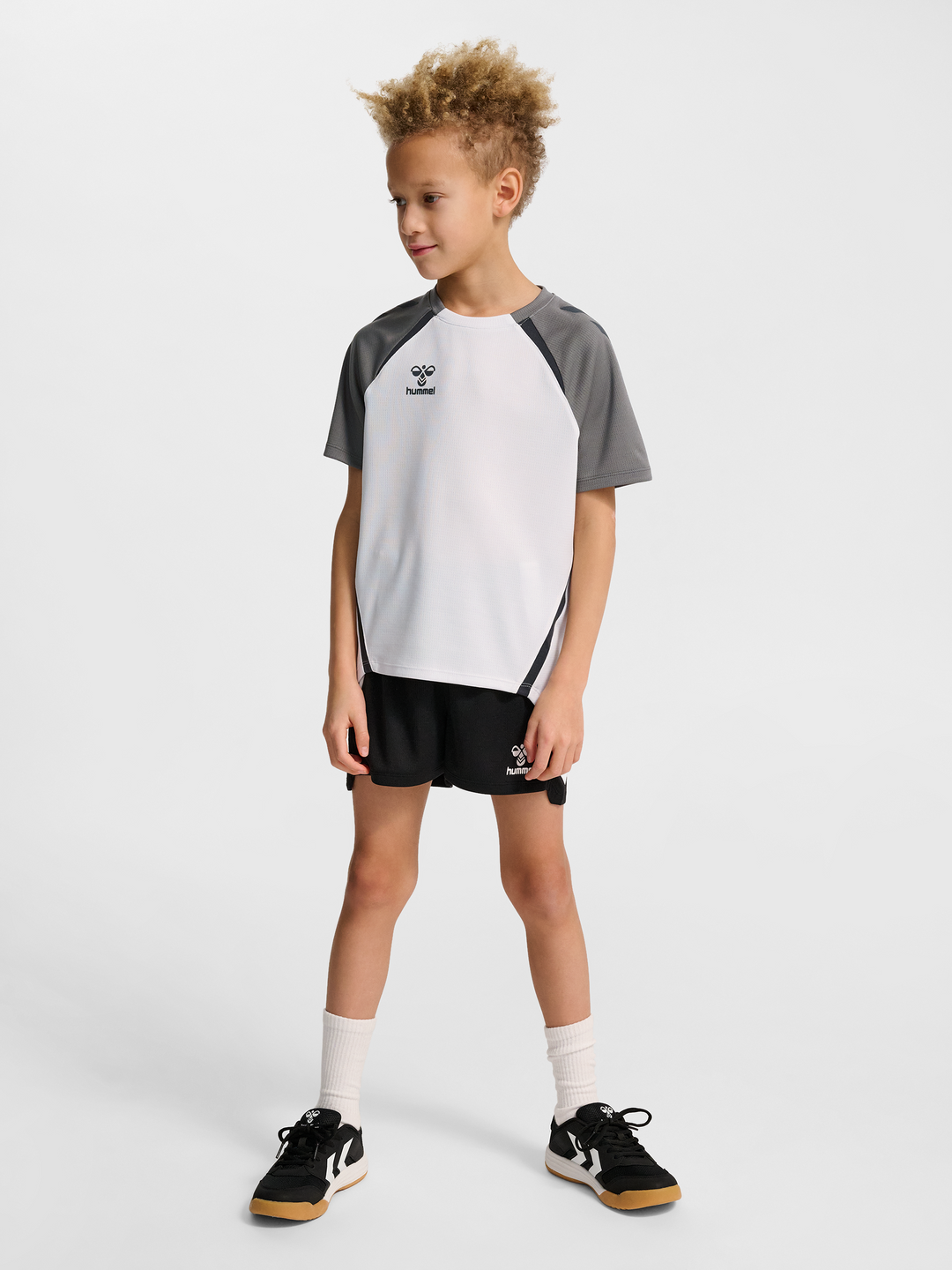 Vincenc – dětský sportovní dres s krátkým rukávem – Bílá – fotografie 4