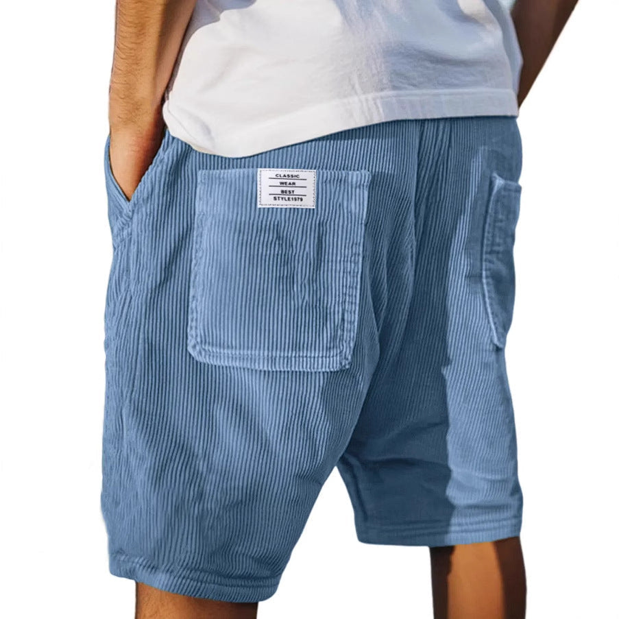 Lukáš | Elegantní velurové šortky