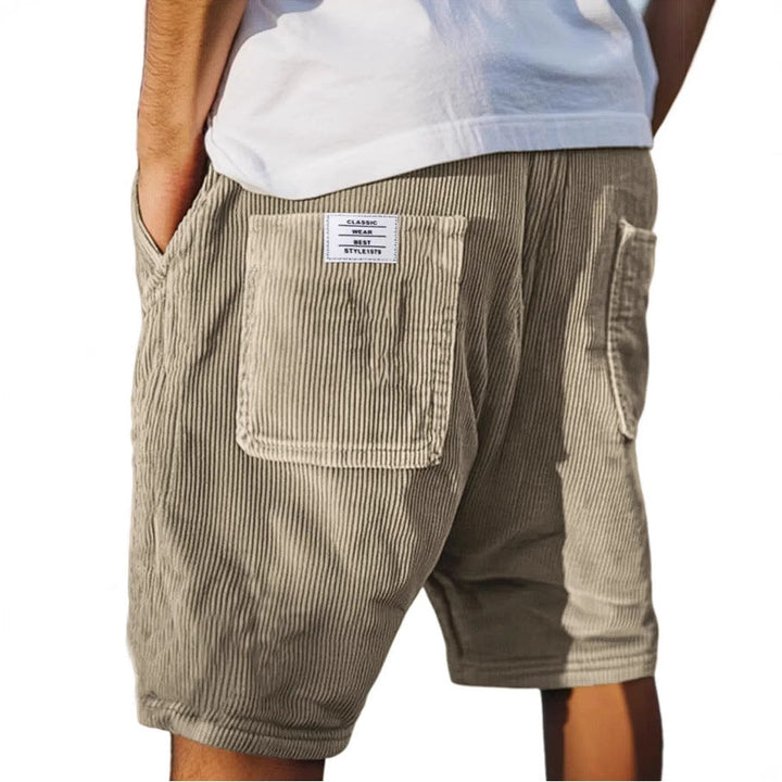 Lukáš | Elegantní velurové šortky