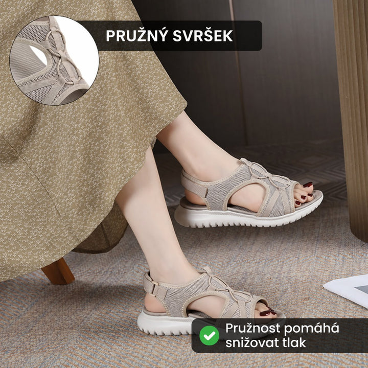 Kamila | Sandály s integrovanou podrážkou a odlehčením tlaku