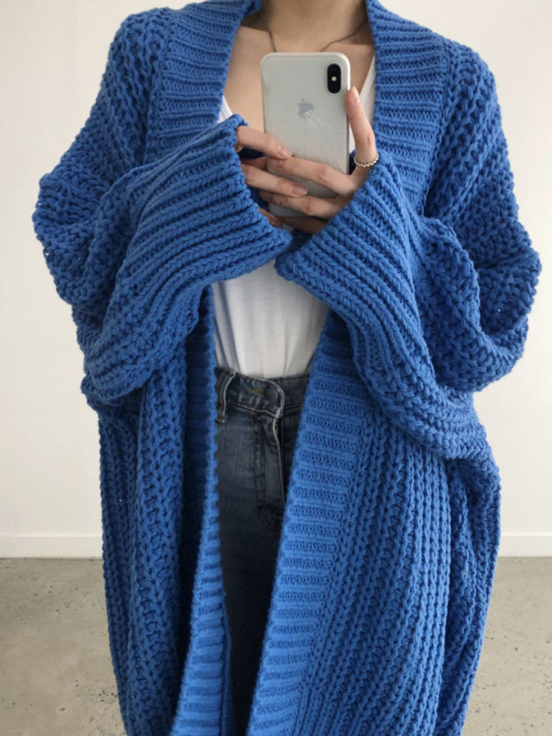 Helena | Oversize kardigan s otevřeným střihem