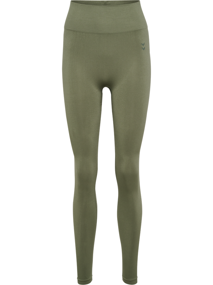 Karel – unisex bezešvé sportovní legíny – Zelená – fotografie 5