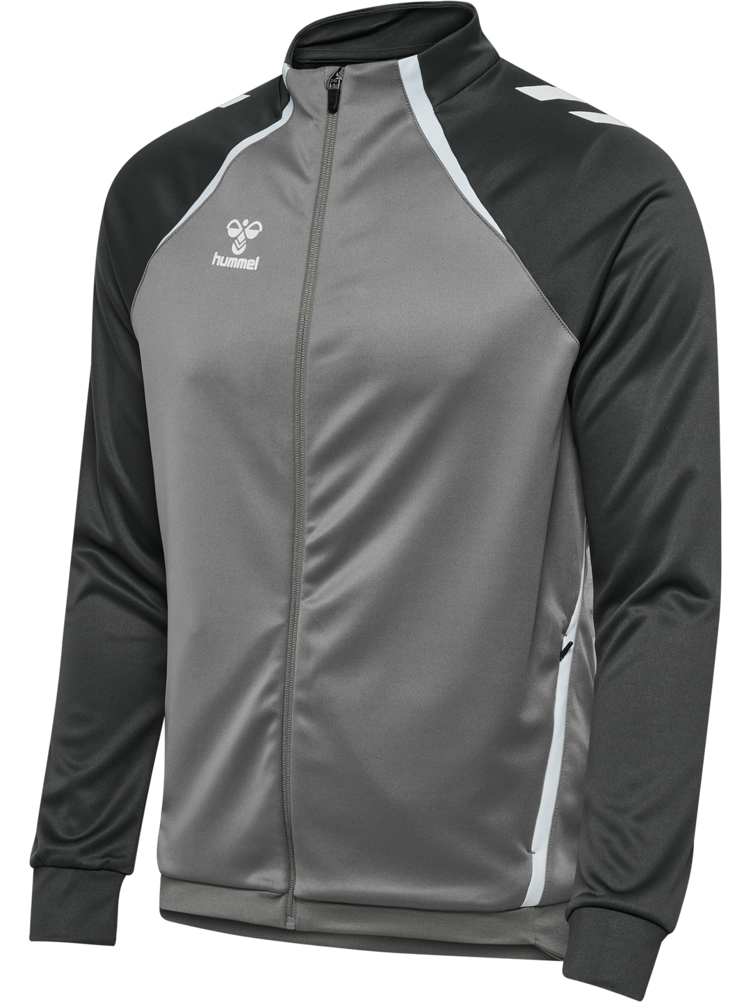 Richard – unisex sportovní mikina na zip – Šedá – fotografie 5