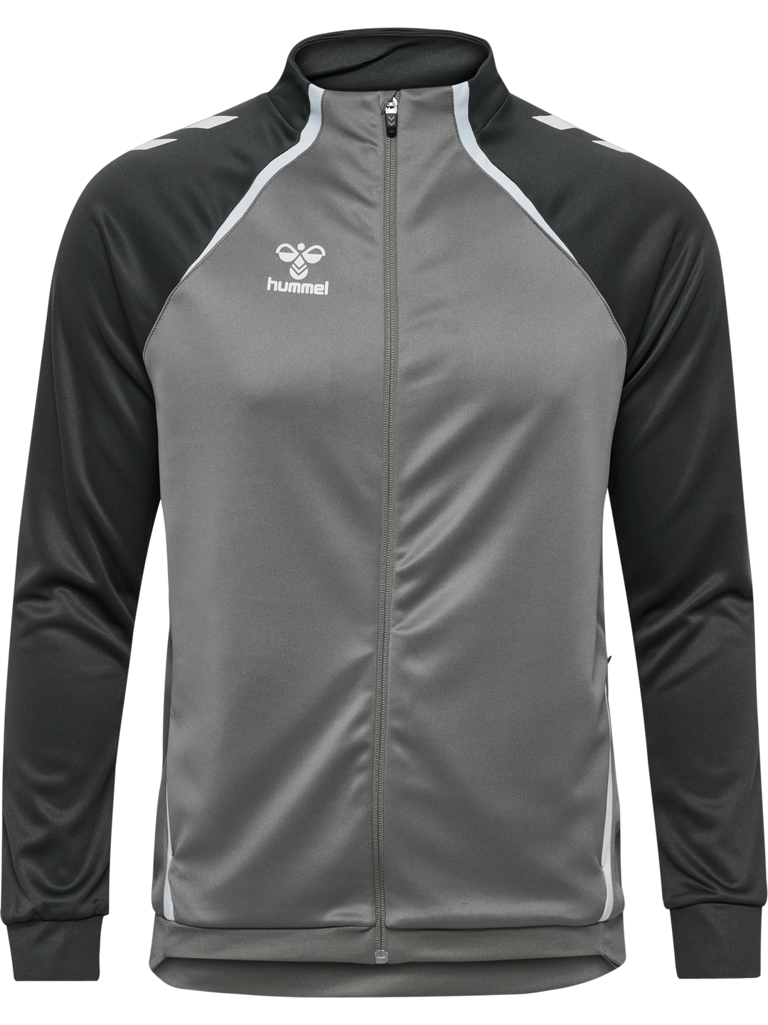 Richard – unisex sportovní mikina na zip – Šedá – fotografie 7