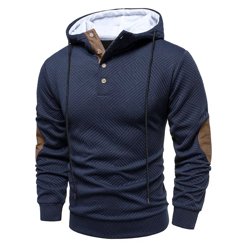 Roman | Stylový pánský svetr s kapucí