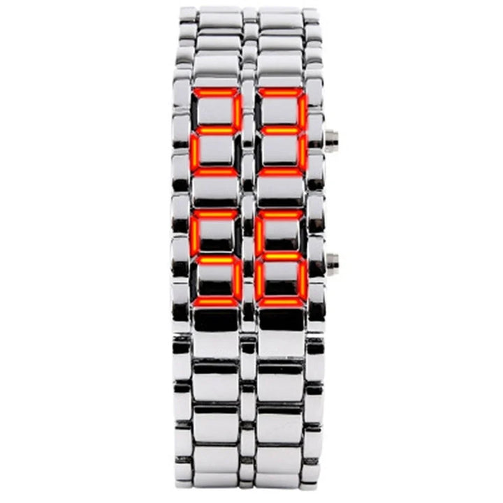 Bedřich | LED hodinky s nerezovým náramkem