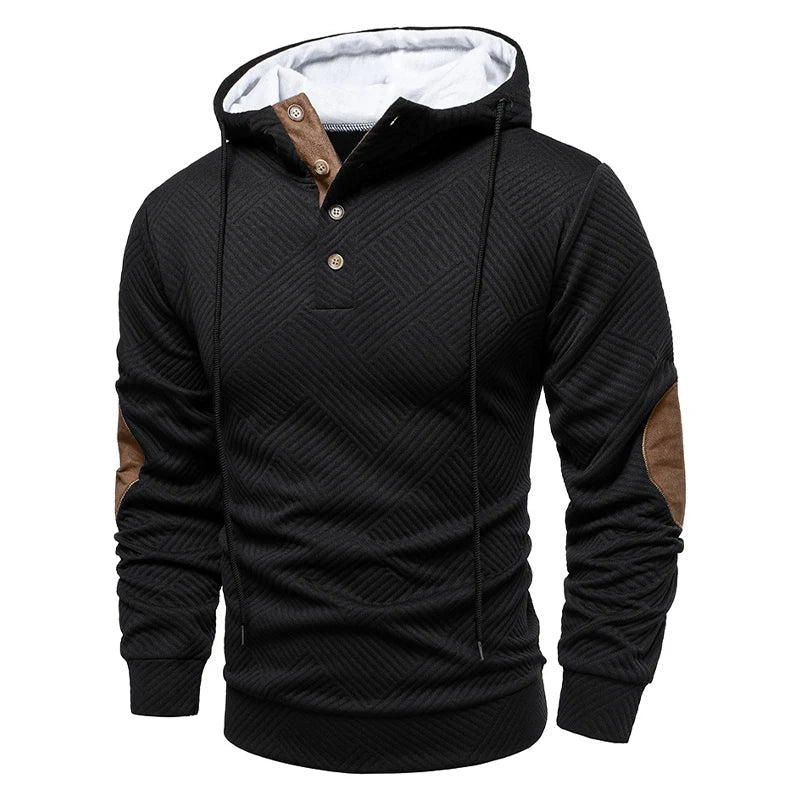 Roman | Stylový pánský svetr s kapucí