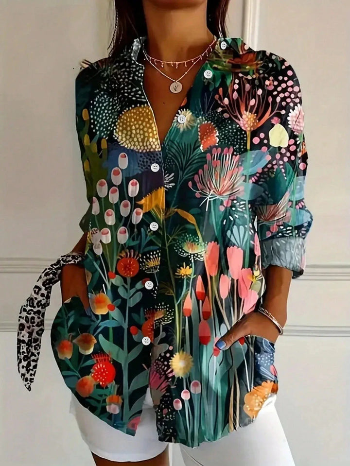 Valerie | Halenka s barevným vzorem