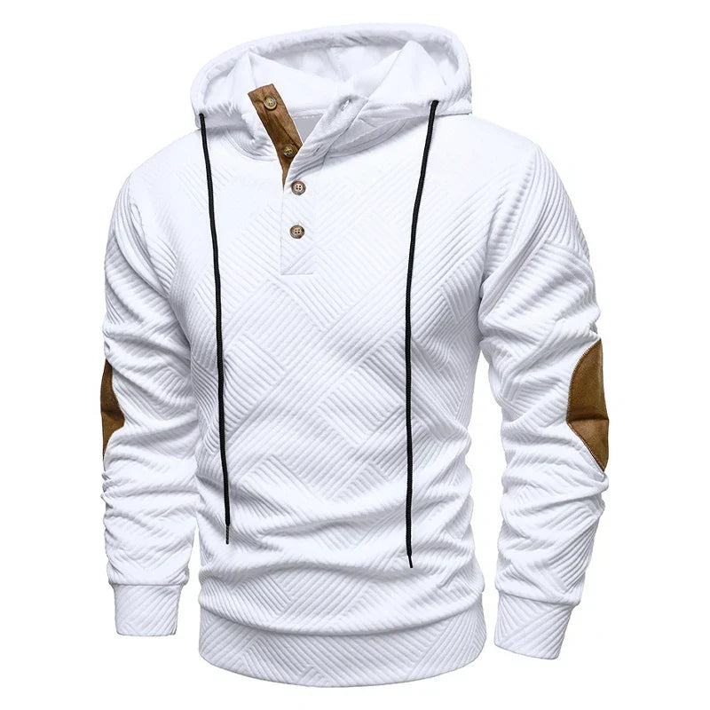 Roman | Stylový pánský svetr s kapucí