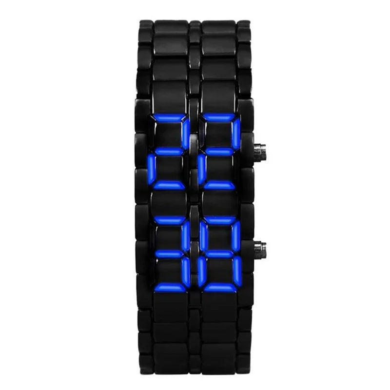 Bedřich | LED hodinky s nerezovým náramkem