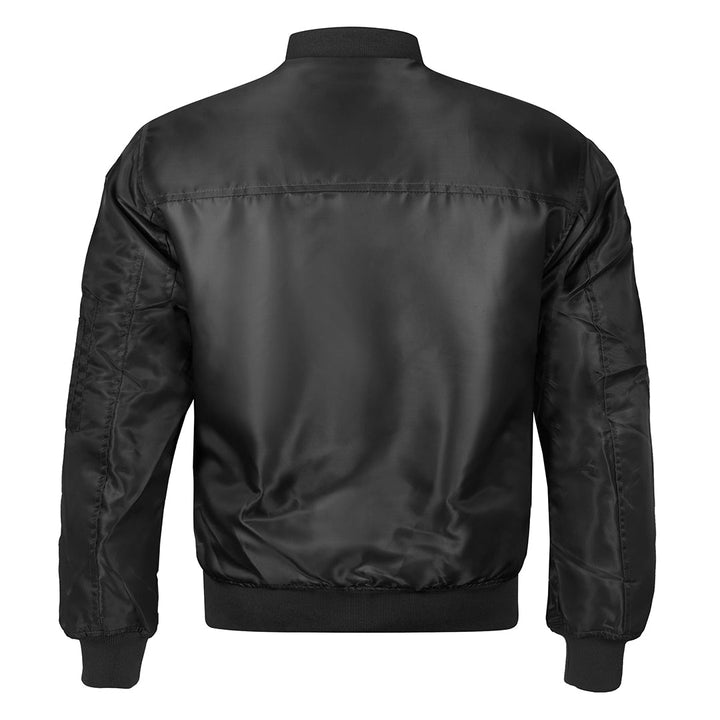 Leo – pánská bomber bunda – Černá – fotografie 3