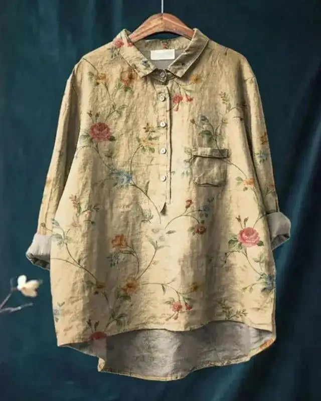 Lucie | Vintage halenka s květinovým vzorem