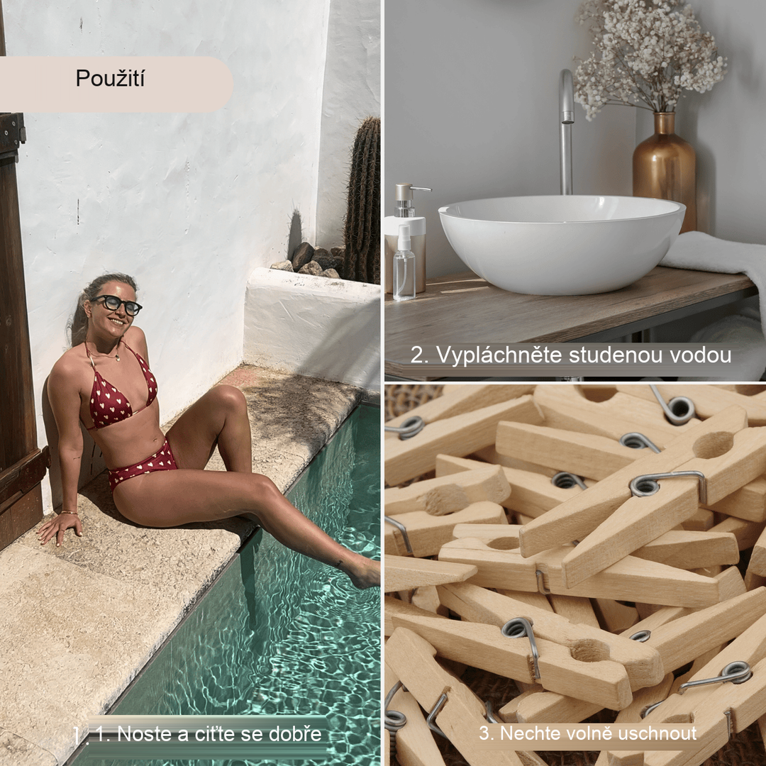 Běla – menstruační spodní díl plavek
