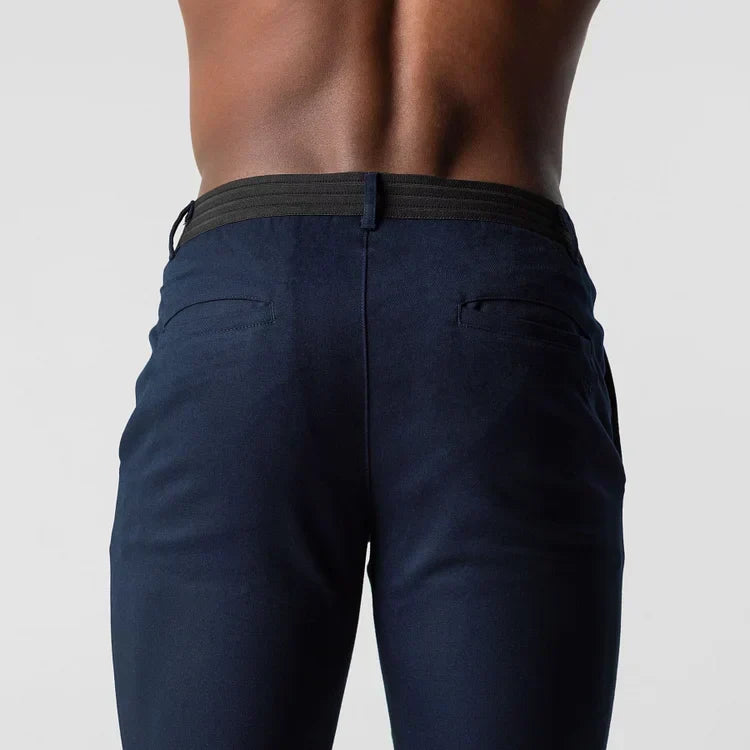 Hugo | Pánské chinos kalhoty slim fit na každý den i do práce