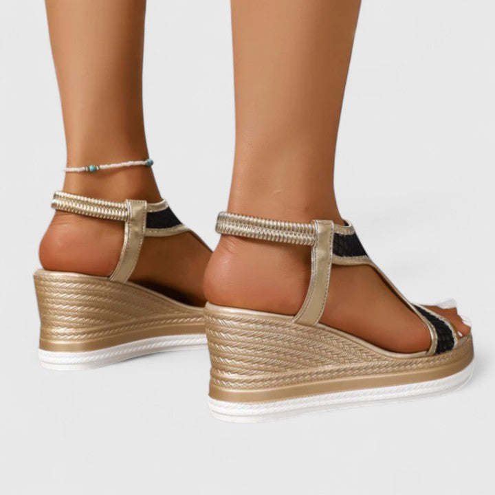 Andrea | Ortopedické sandály na podpatku