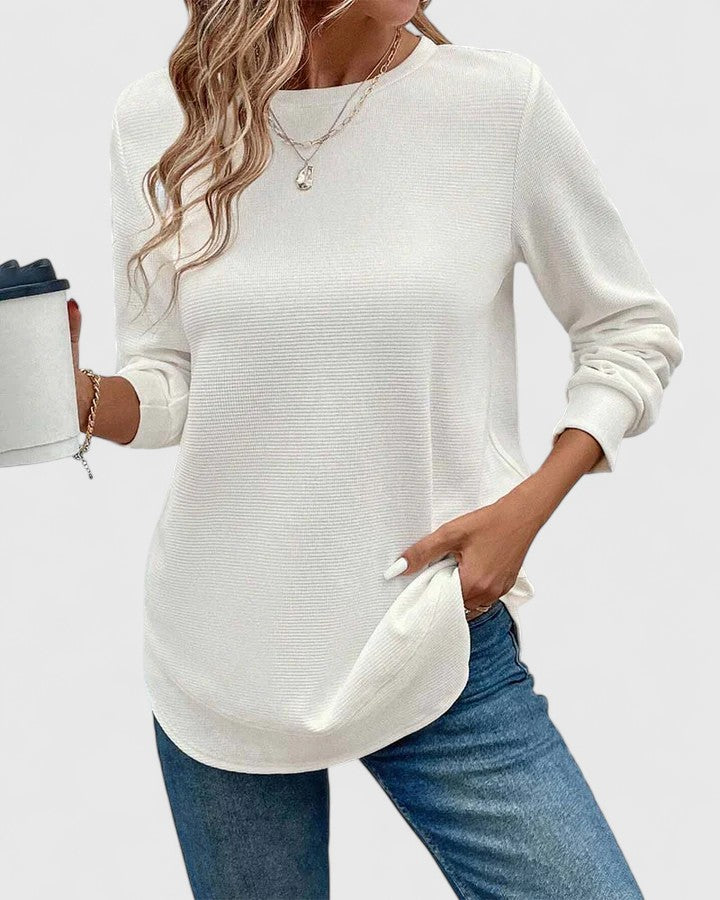 Amálie | Elegantní top s bočním rozparkem