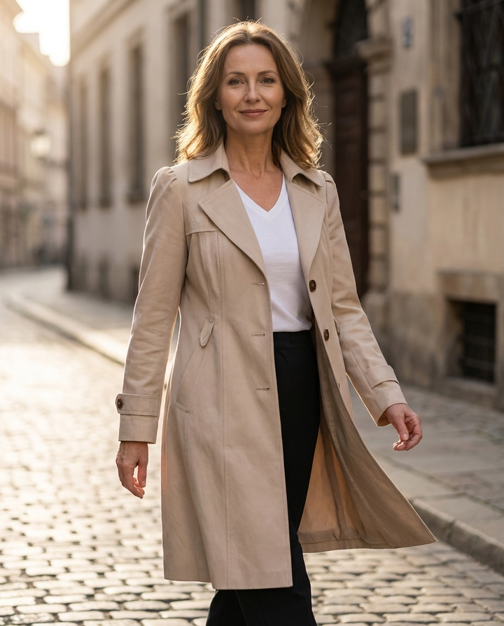 Gabriela | Elegantní letní kabát ve vintage stylu