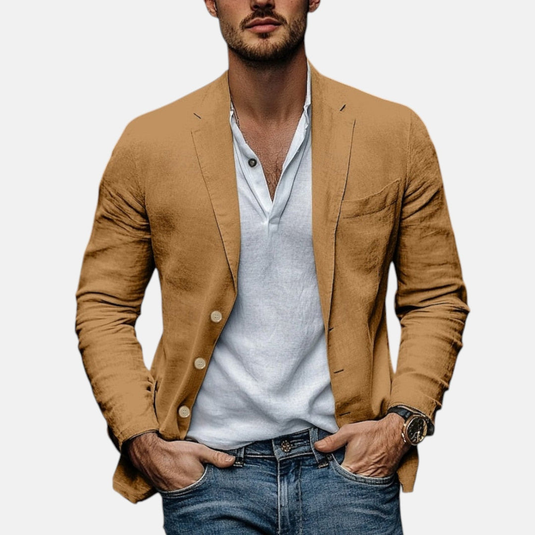 Břetislav | Elegantní letní lněné sako