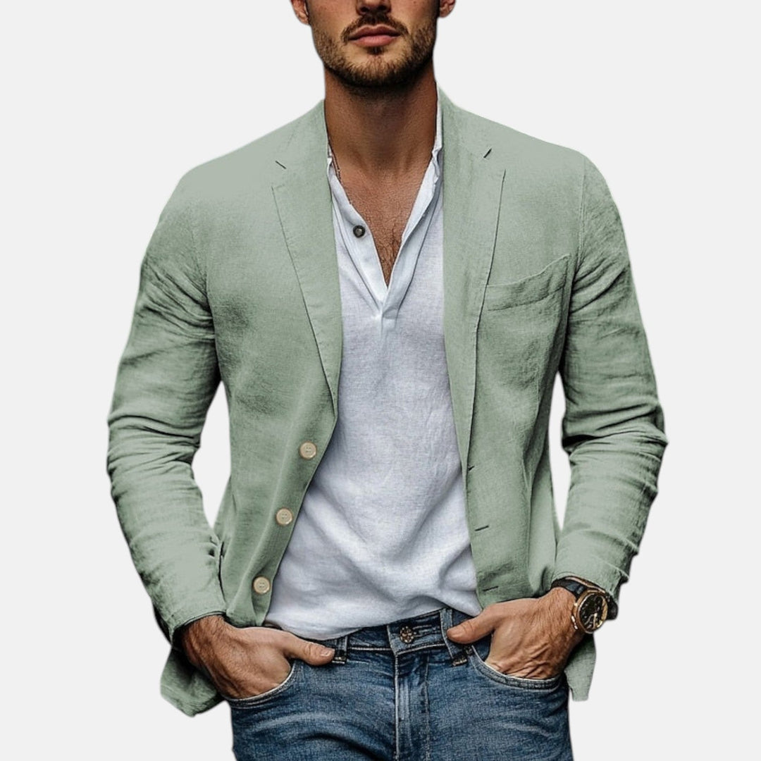Břetislav | Elegantní letní lněné sako