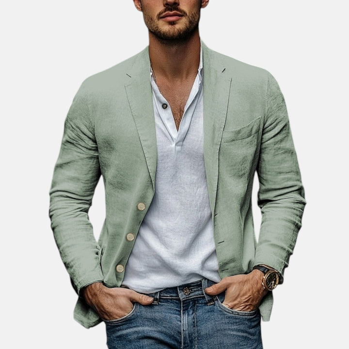 Břetislav | Elegantní letní lněné sako