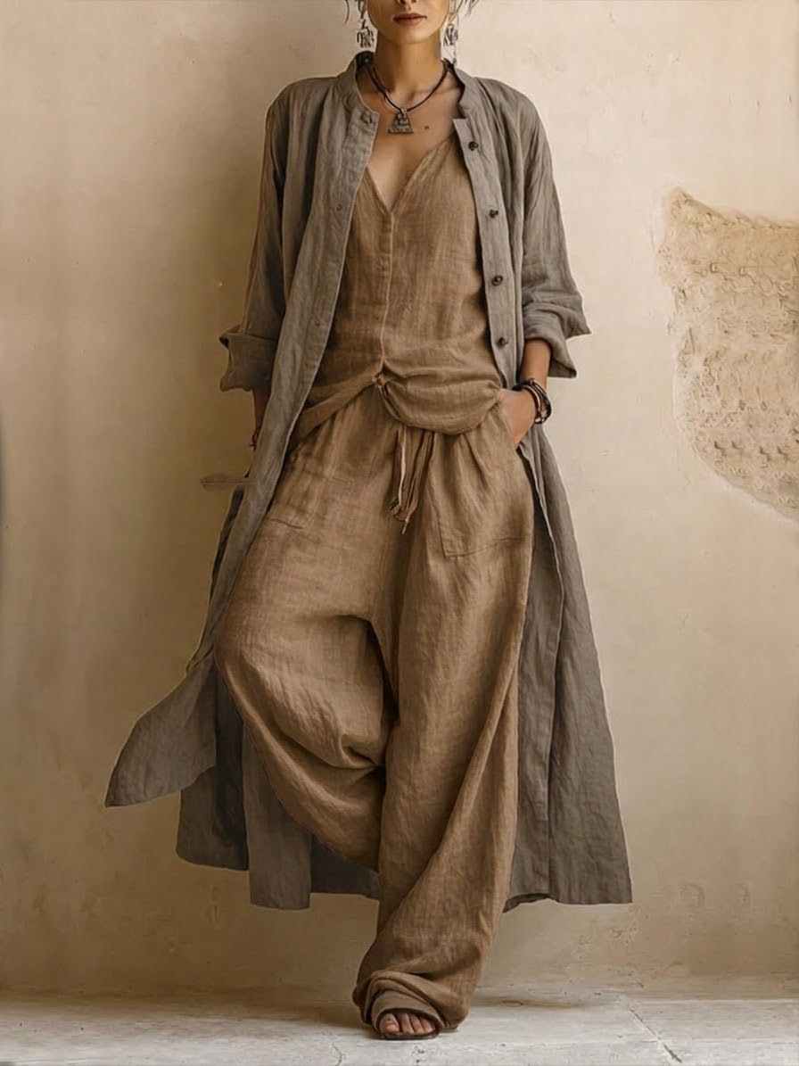 Vlasta | Třídílná souprava v boho stylu