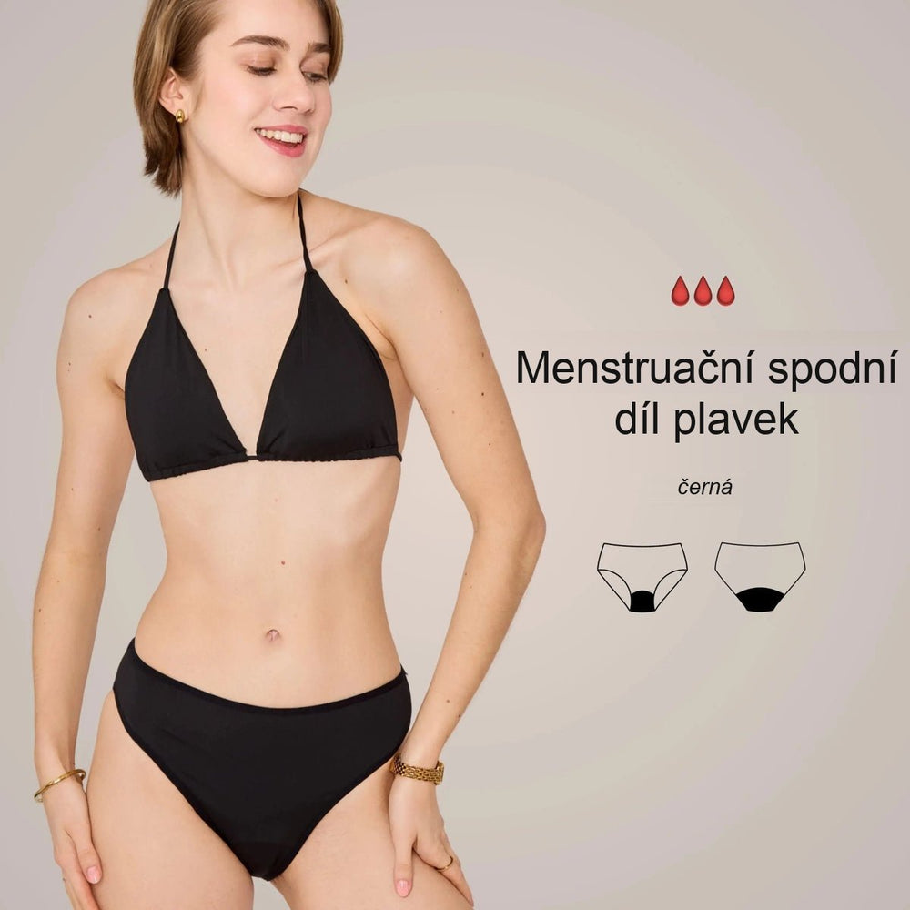 Běla – menstruační spodní díl plavek