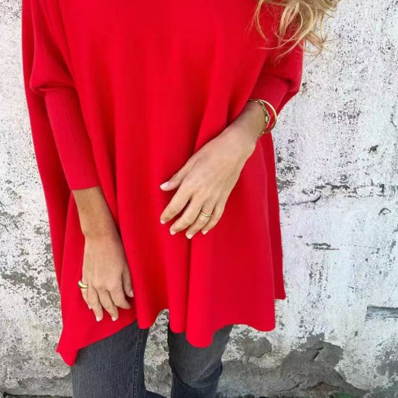 Cecílie | Pohodlný volný top s výstřihem do V