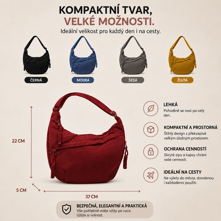 Jana | Elegantní kabelka přes rameno