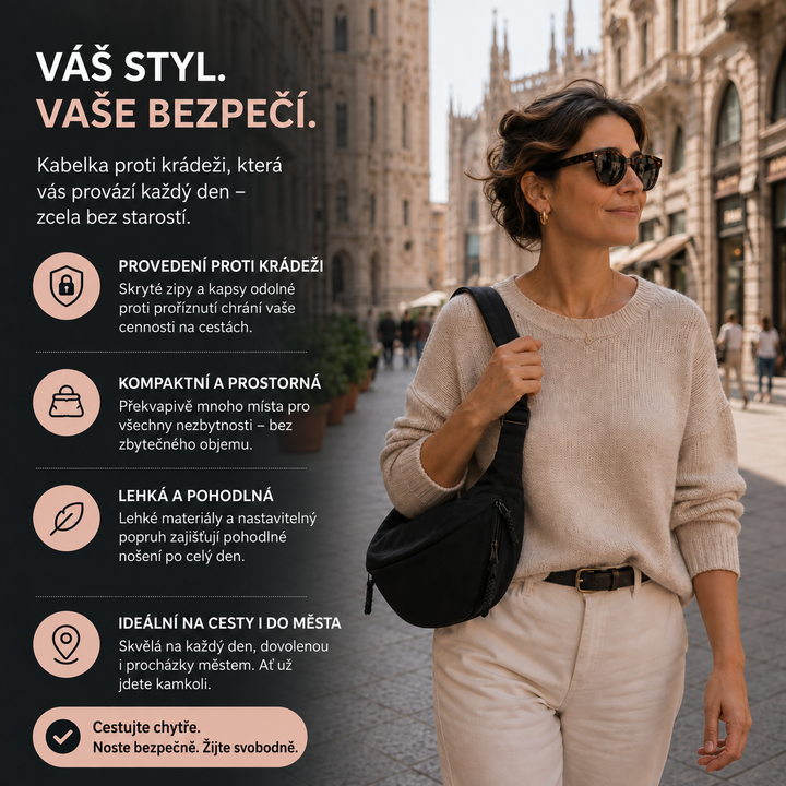 Jana | Elegantní kabelka přes rameno