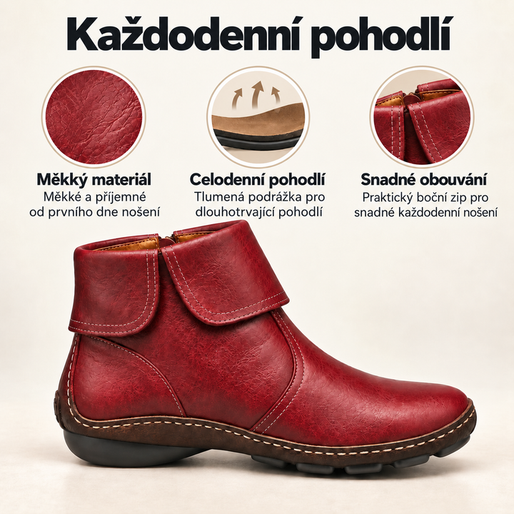 Sofie – podrobnosti kotníkových bot