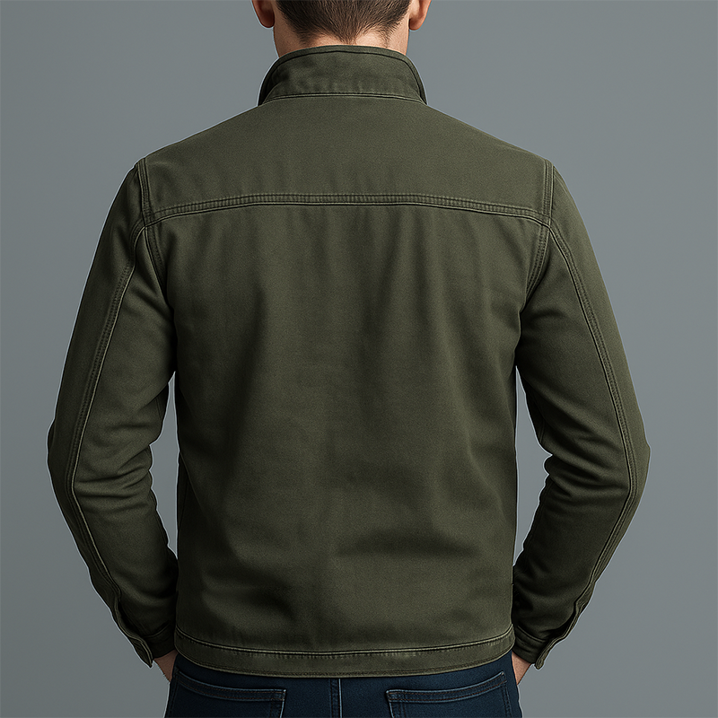 Jakub | Pánská vintage bavlněná bunda na zip